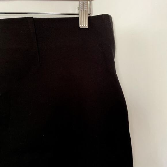 Chico's leather knit pants women's size 2.5 XL rayon trousers pockets unique - Picture 5 of 7